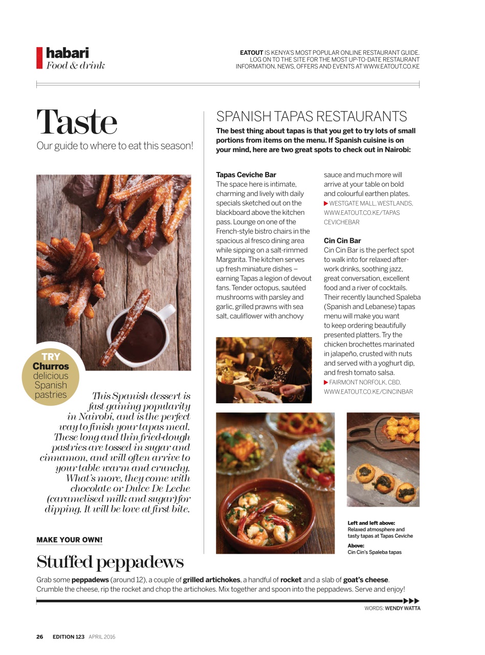 MSAFIRI – Kenya Airways Inflight Preview Pages