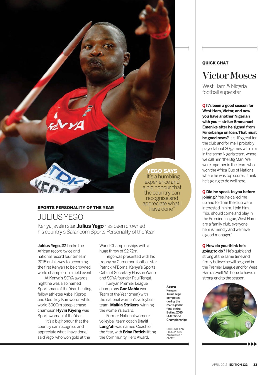 MSAFIRI – Kenya Airways Inflight Preview Pages