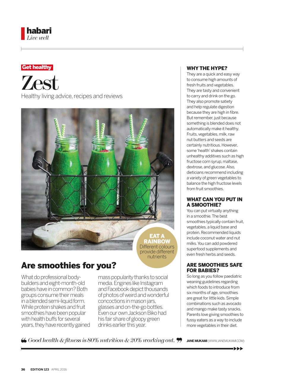 MSAFIRI – Kenya Airways Inflight Preview Pages