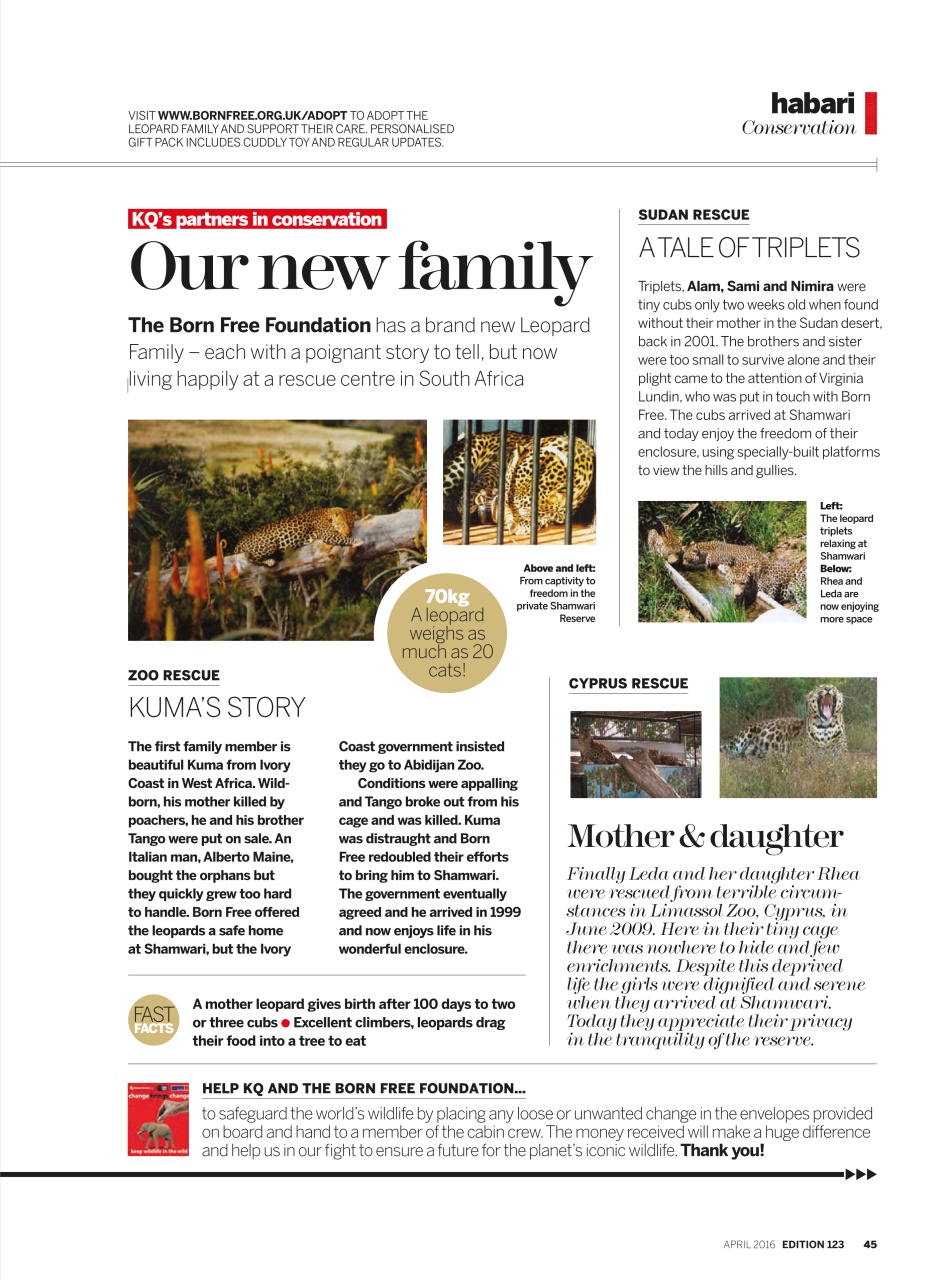 MSAFIRI – Kenya Airways Inflight Preview Pages