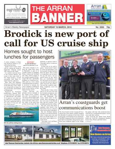 Arran Banner issue 19th March 2016
