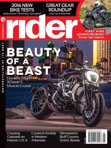 Rider Magazine issue May 2016