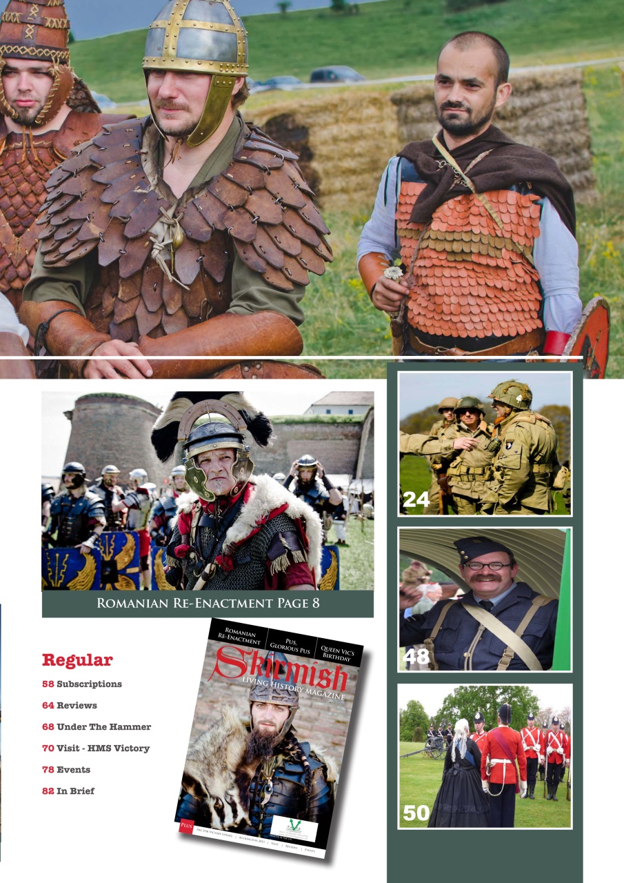 Skirmish Living History Preview Pages