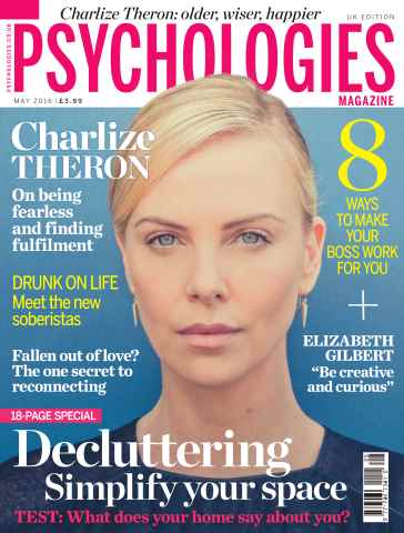 Psychologies issue No. 128 Decluttering. Simplify your space