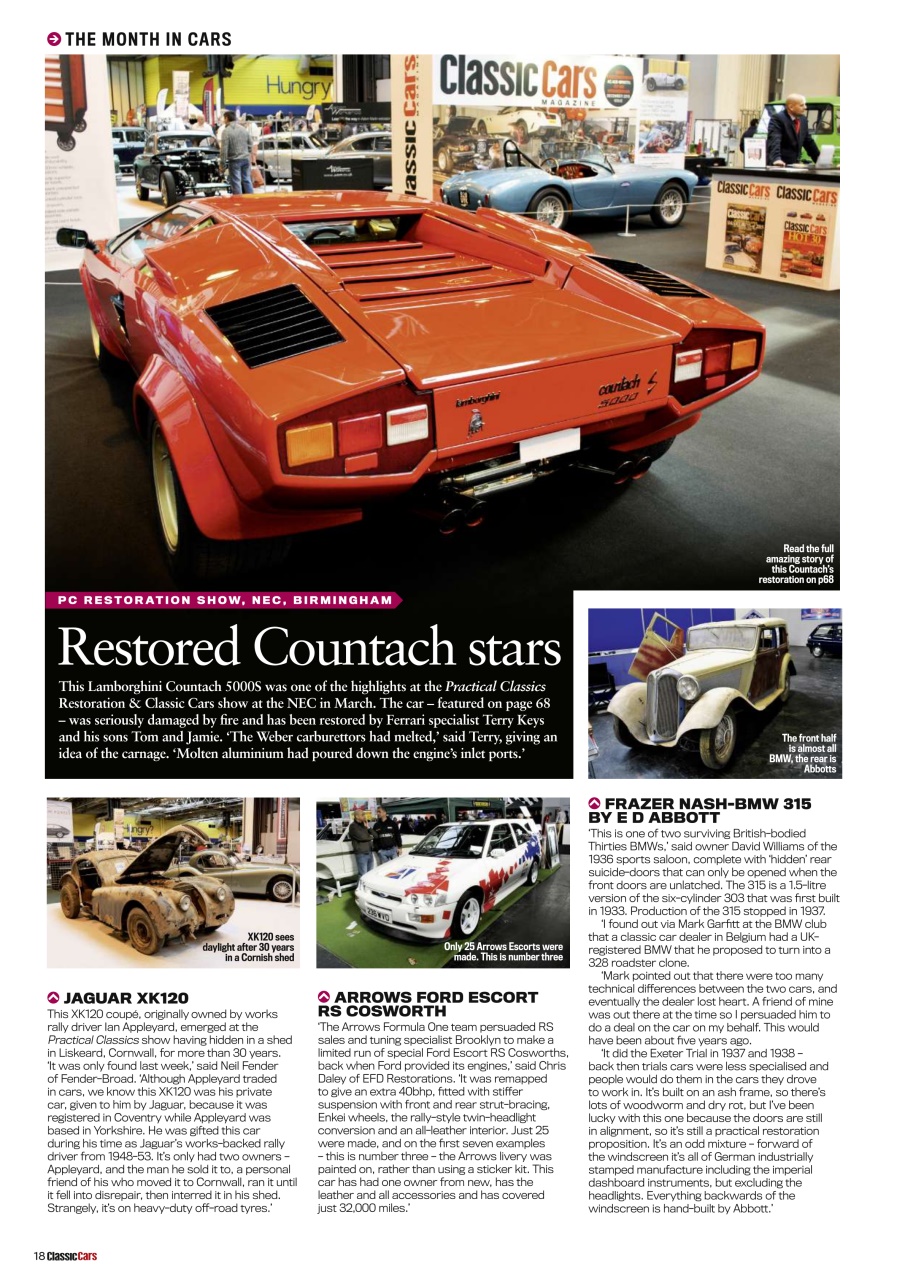 Classic Cars Preview Pages