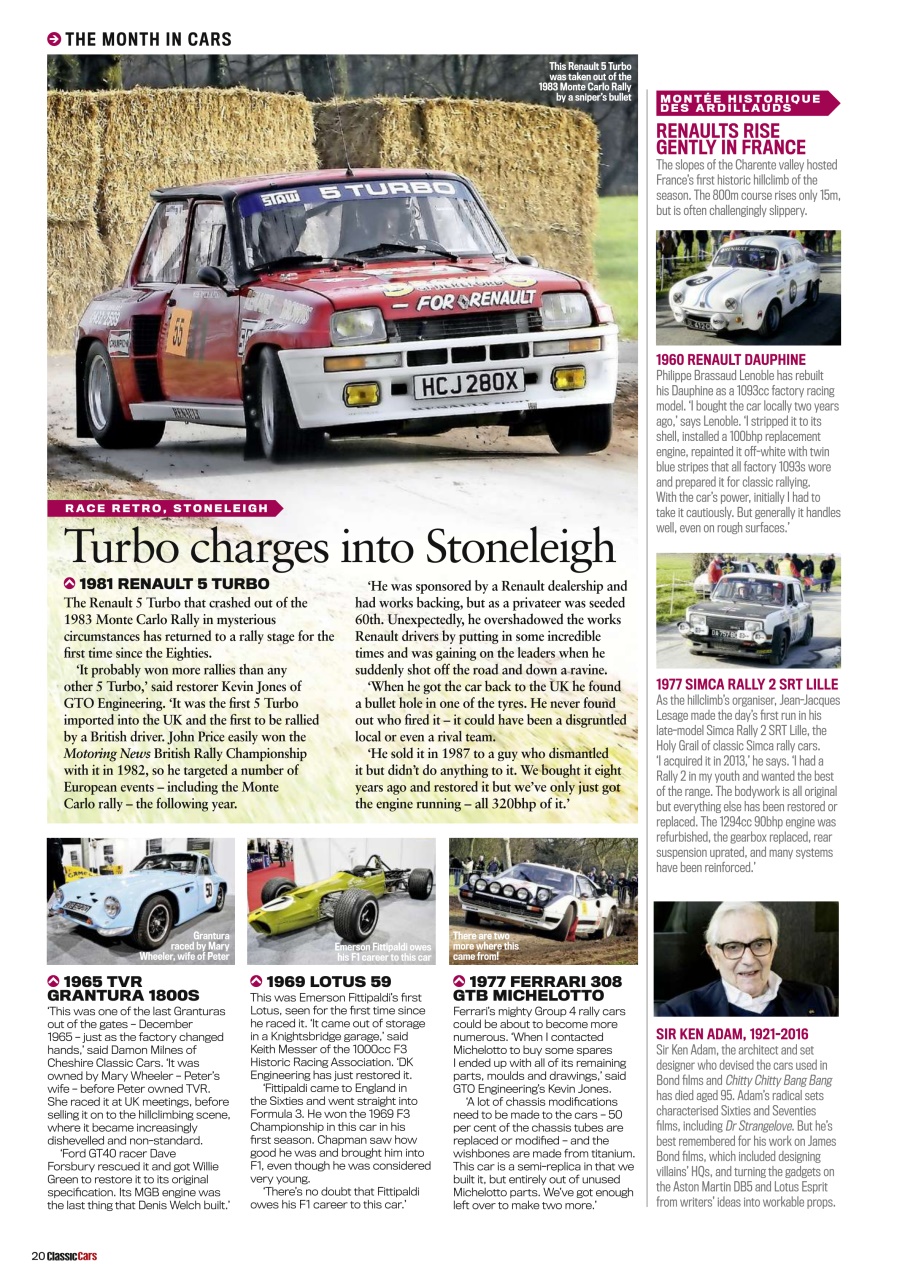 Classic Cars Preview Pages