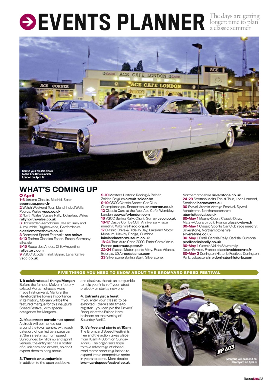 Classic Cars Preview Pages