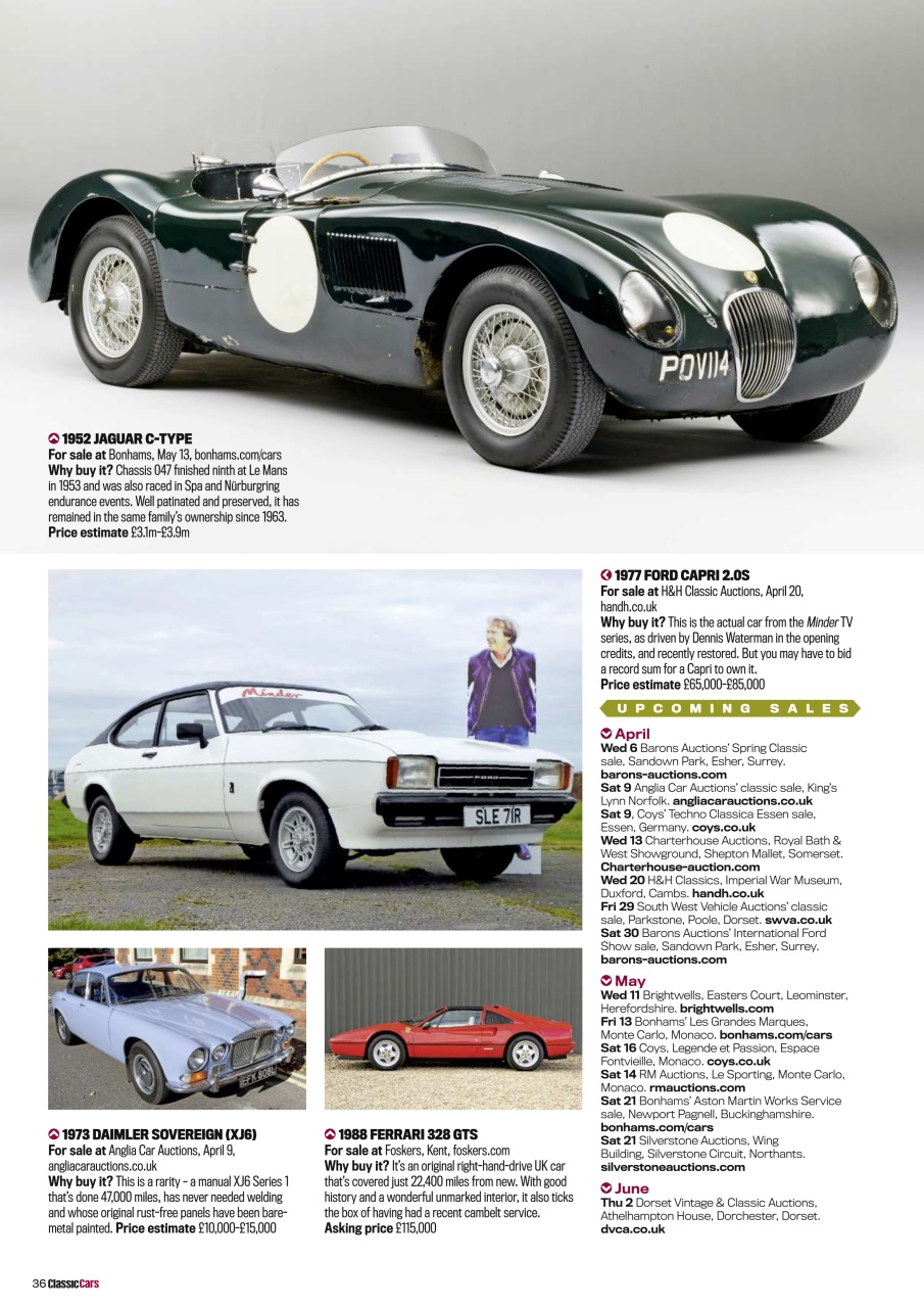 Classic Cars Preview Pages