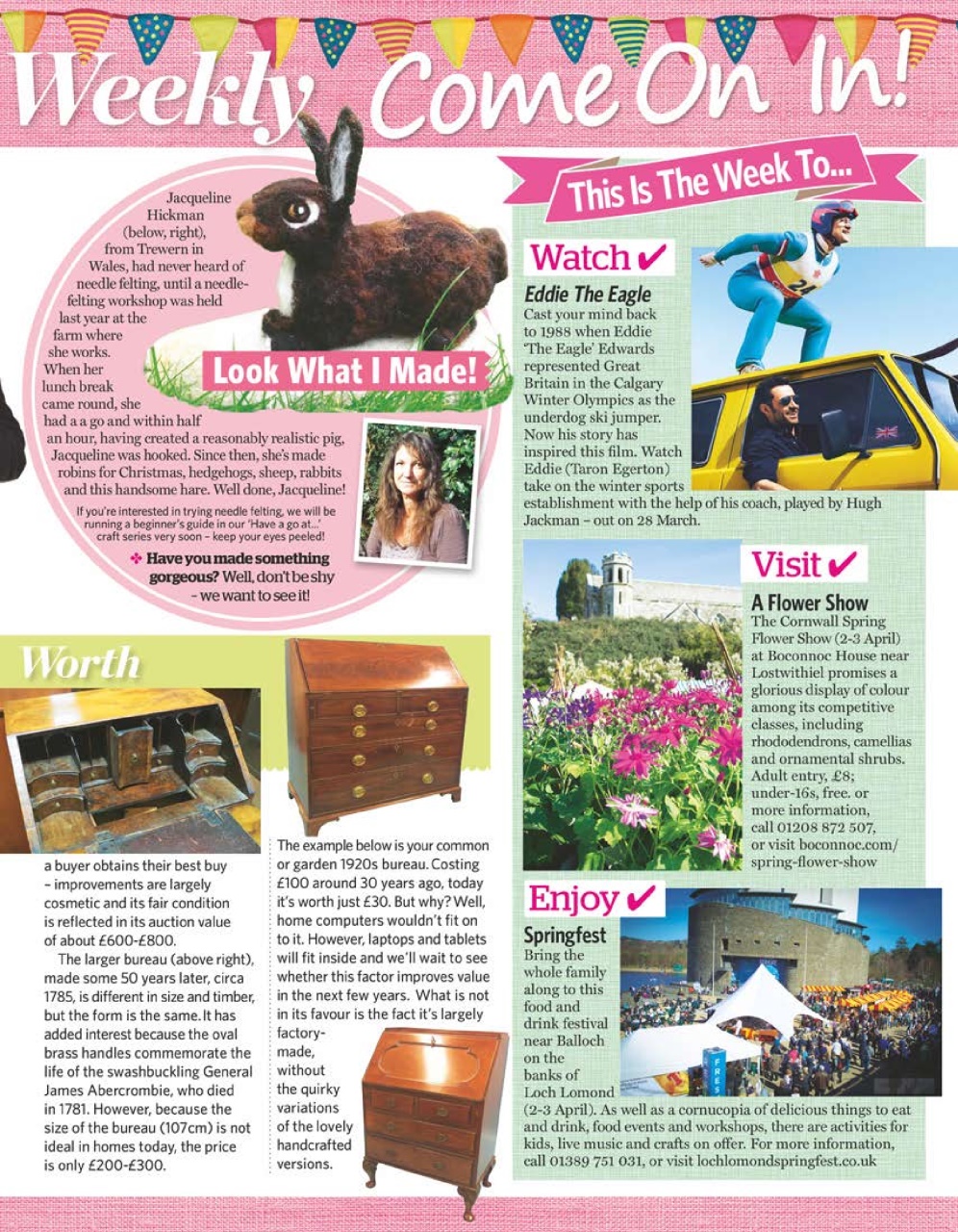 Woman's Weekly Preview Pages