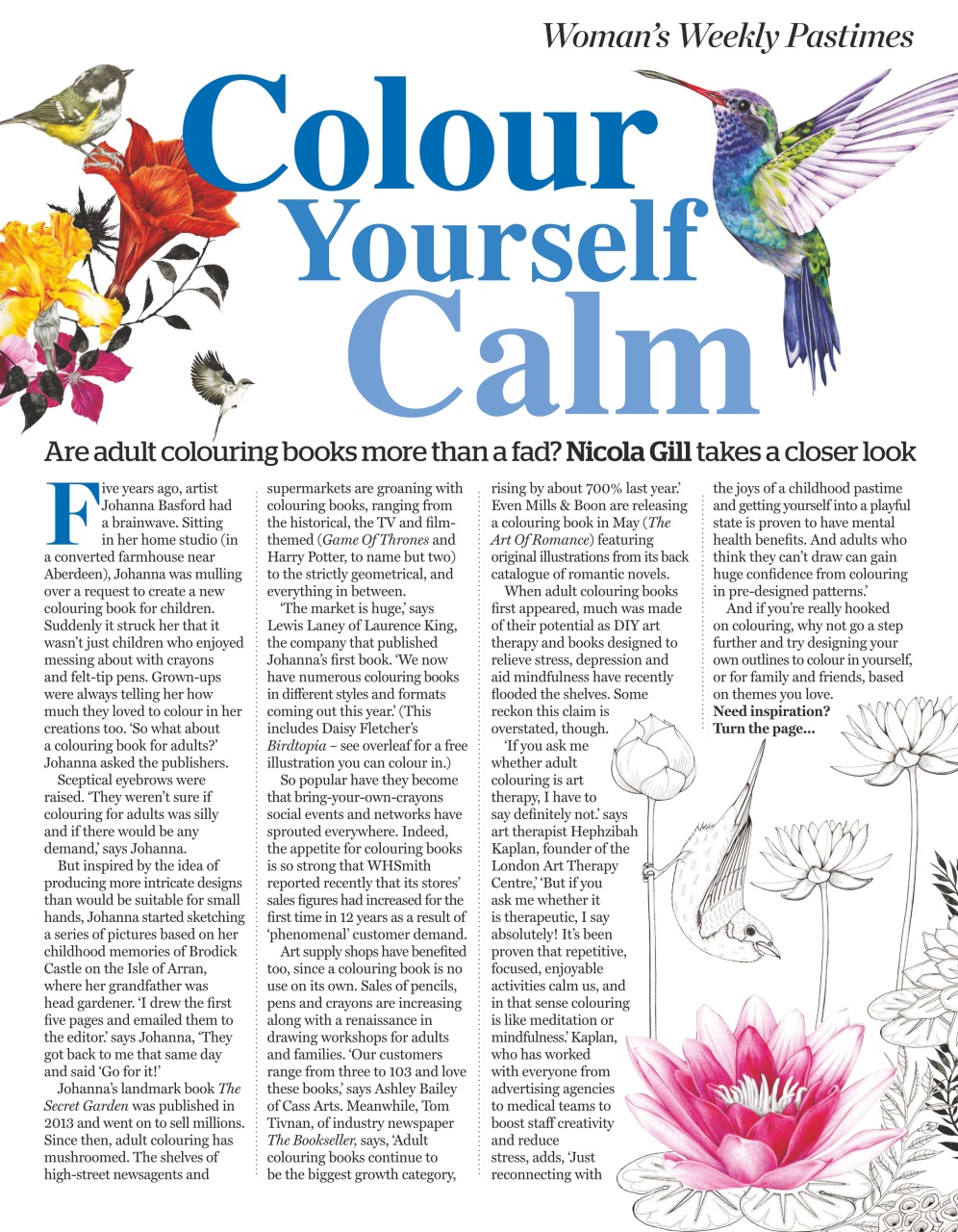 Woman's Weekly Preview Pages