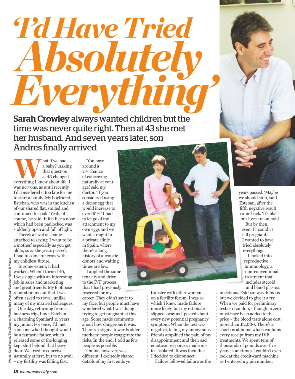 Woman's Weekly Preview Pages