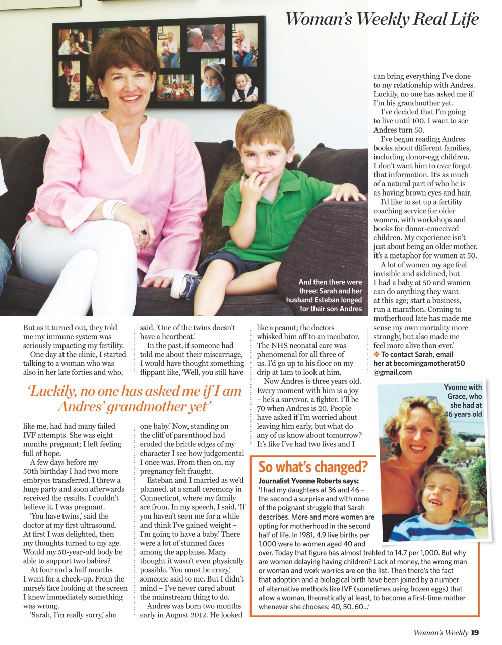 Woman's Weekly Preview Pages