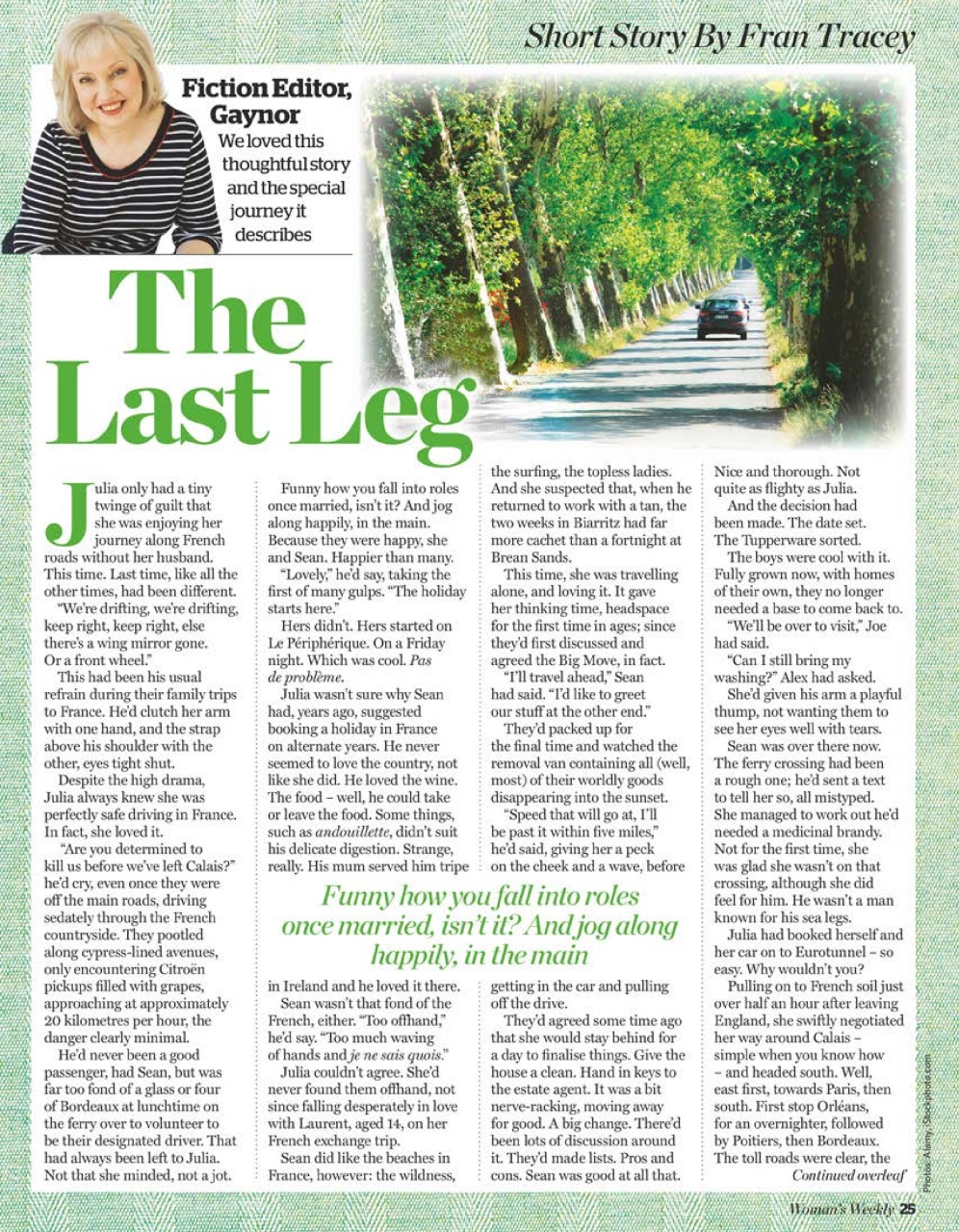 Woman's Weekly Preview Pages