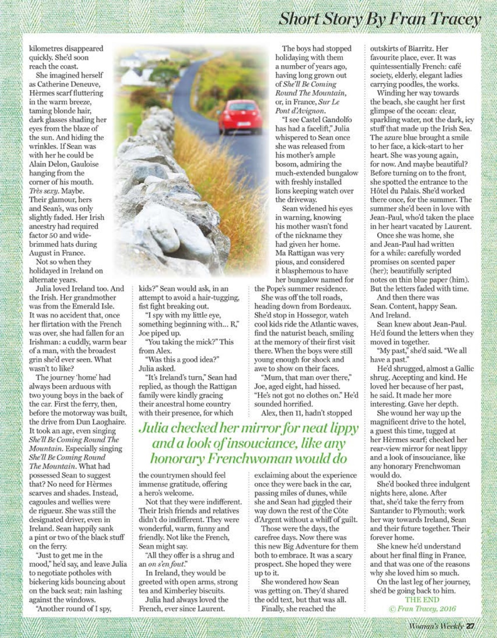 Woman's Weekly Preview Pages