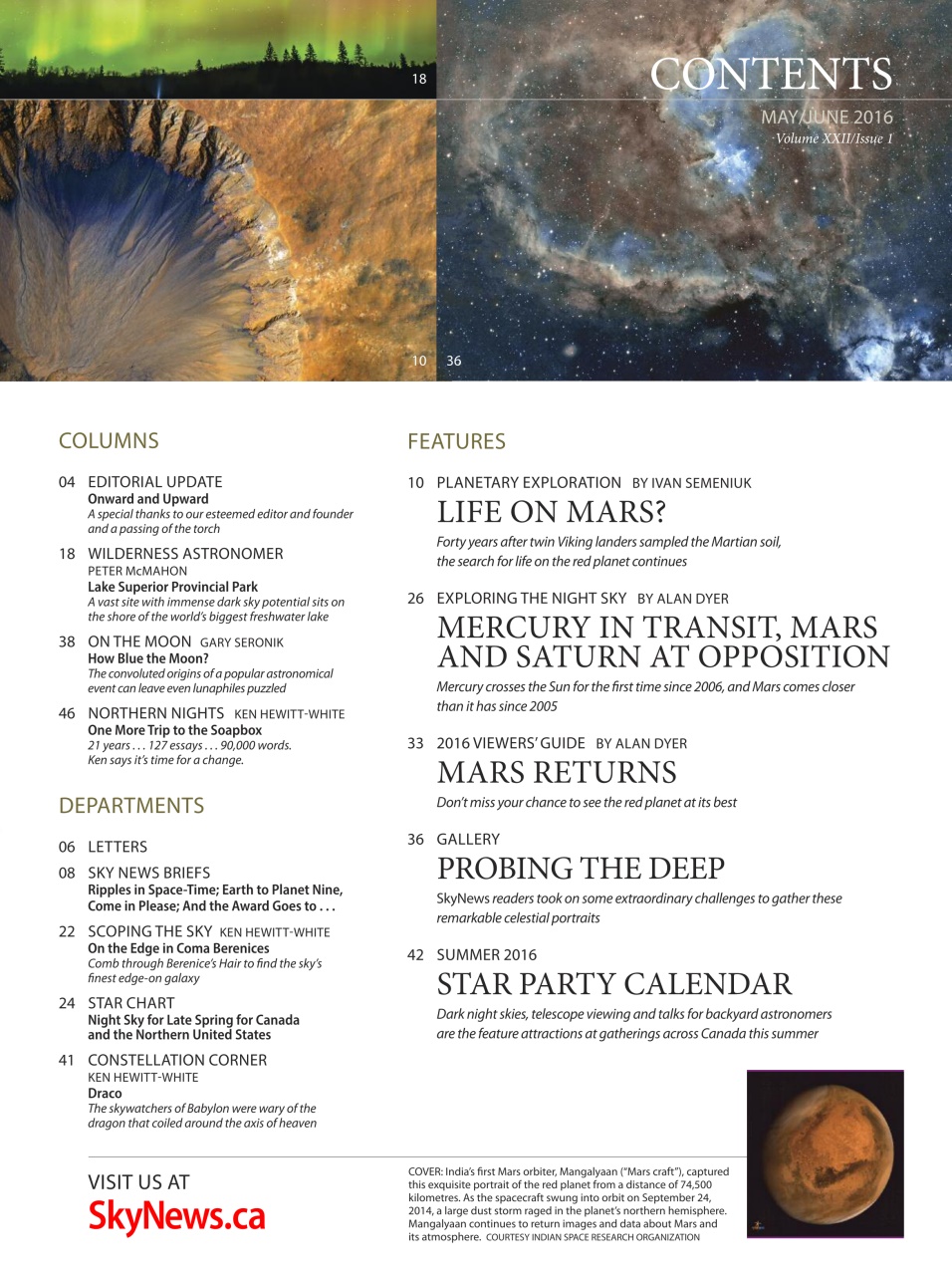 SkyNews Preview Pages