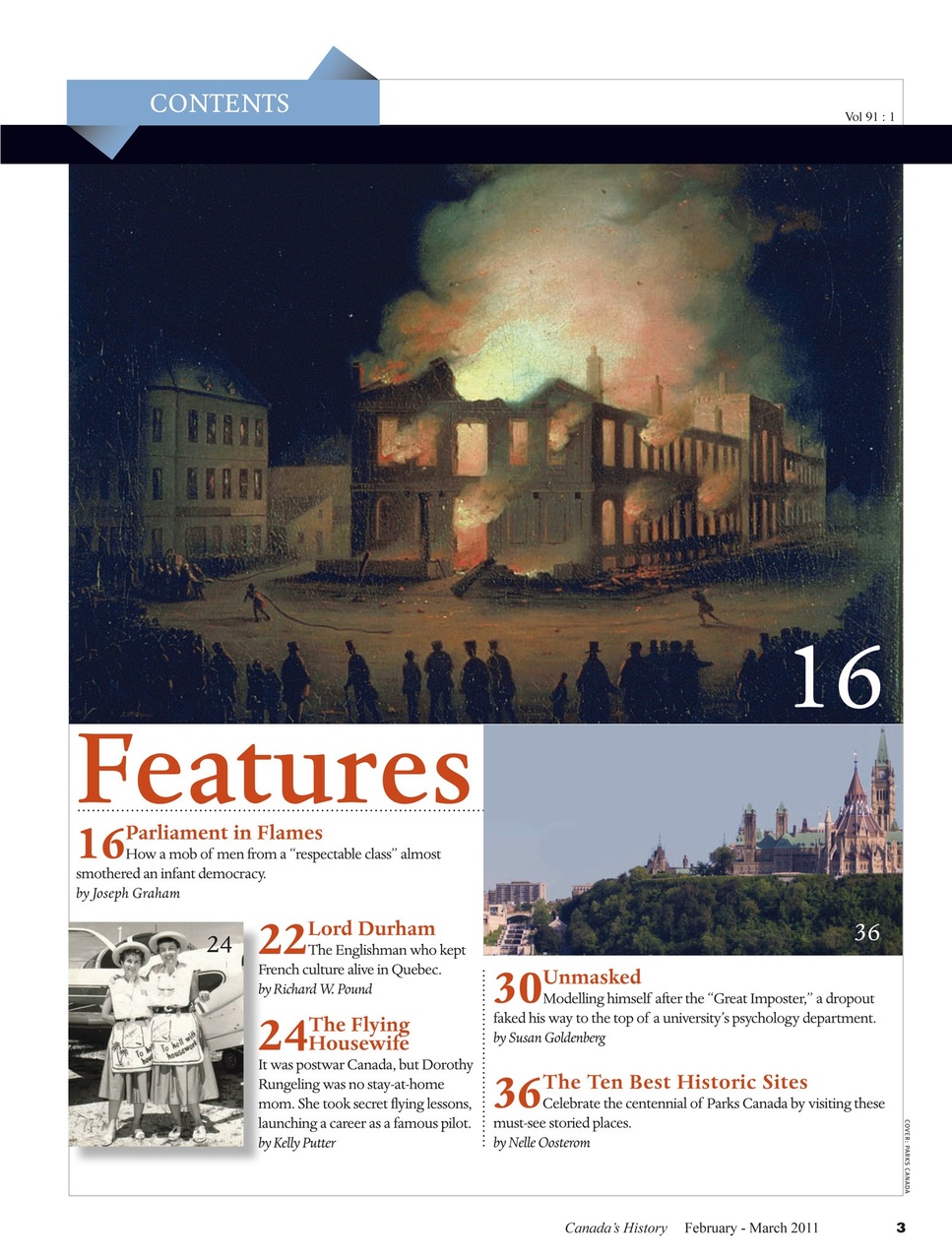 Canada's History Preview Pages