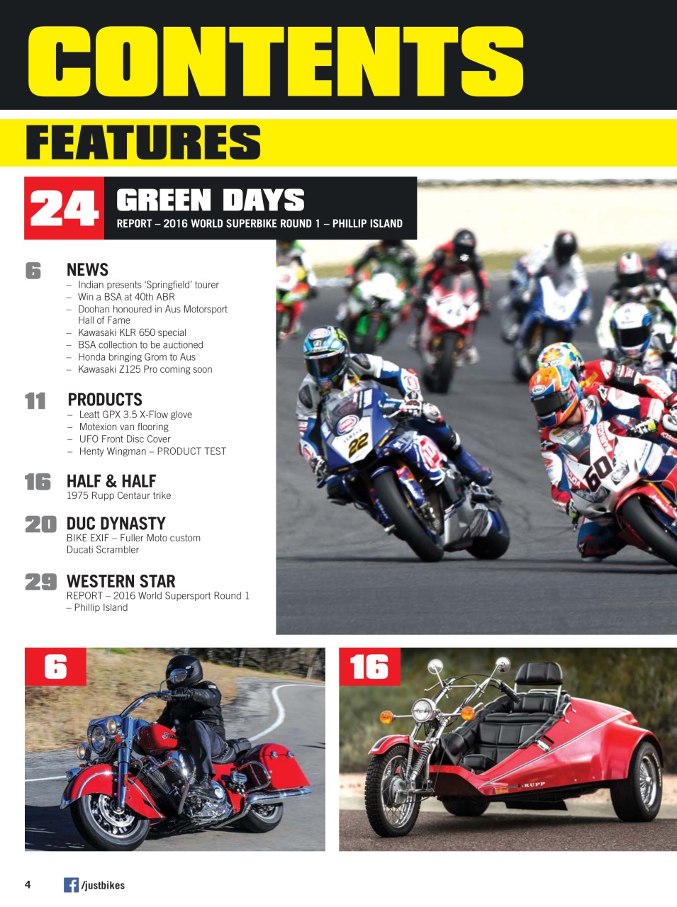 JUST BIKES Preview Pages