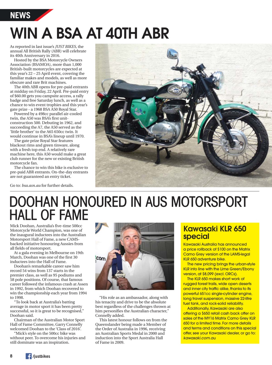 JUST BIKES Preview Pages