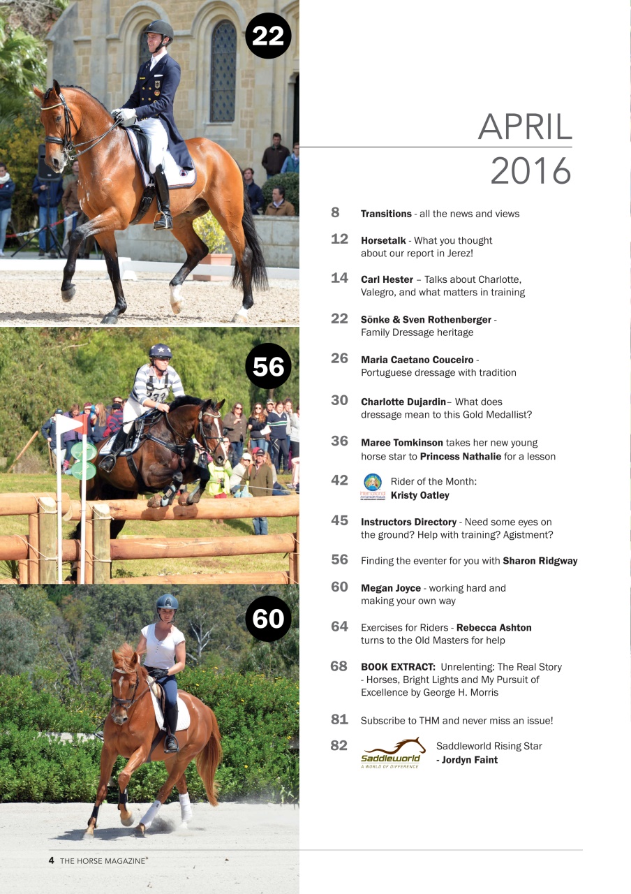 The Horse Magazine Preview Pages