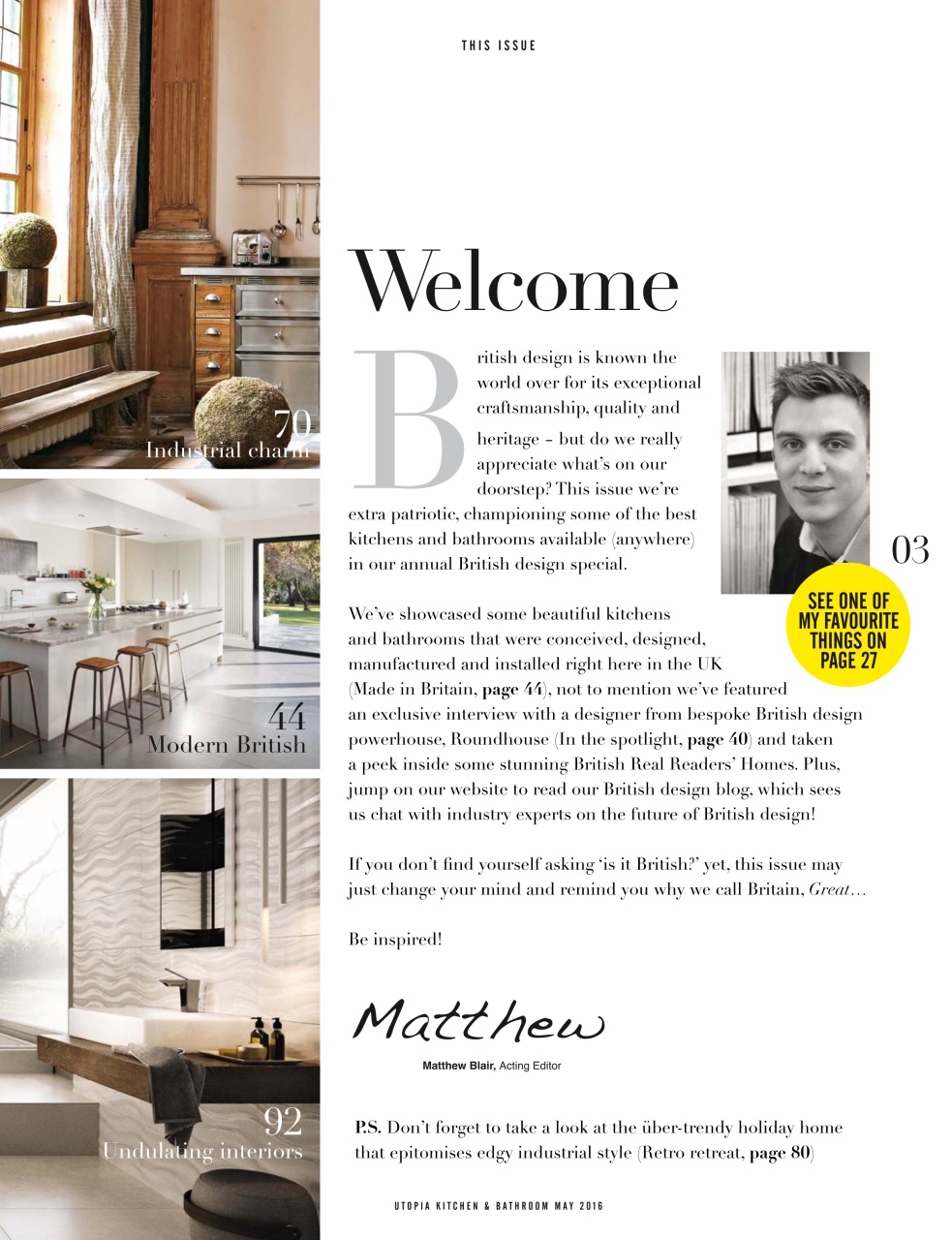 Utopia Kitchen & Bathroom Preview Pages