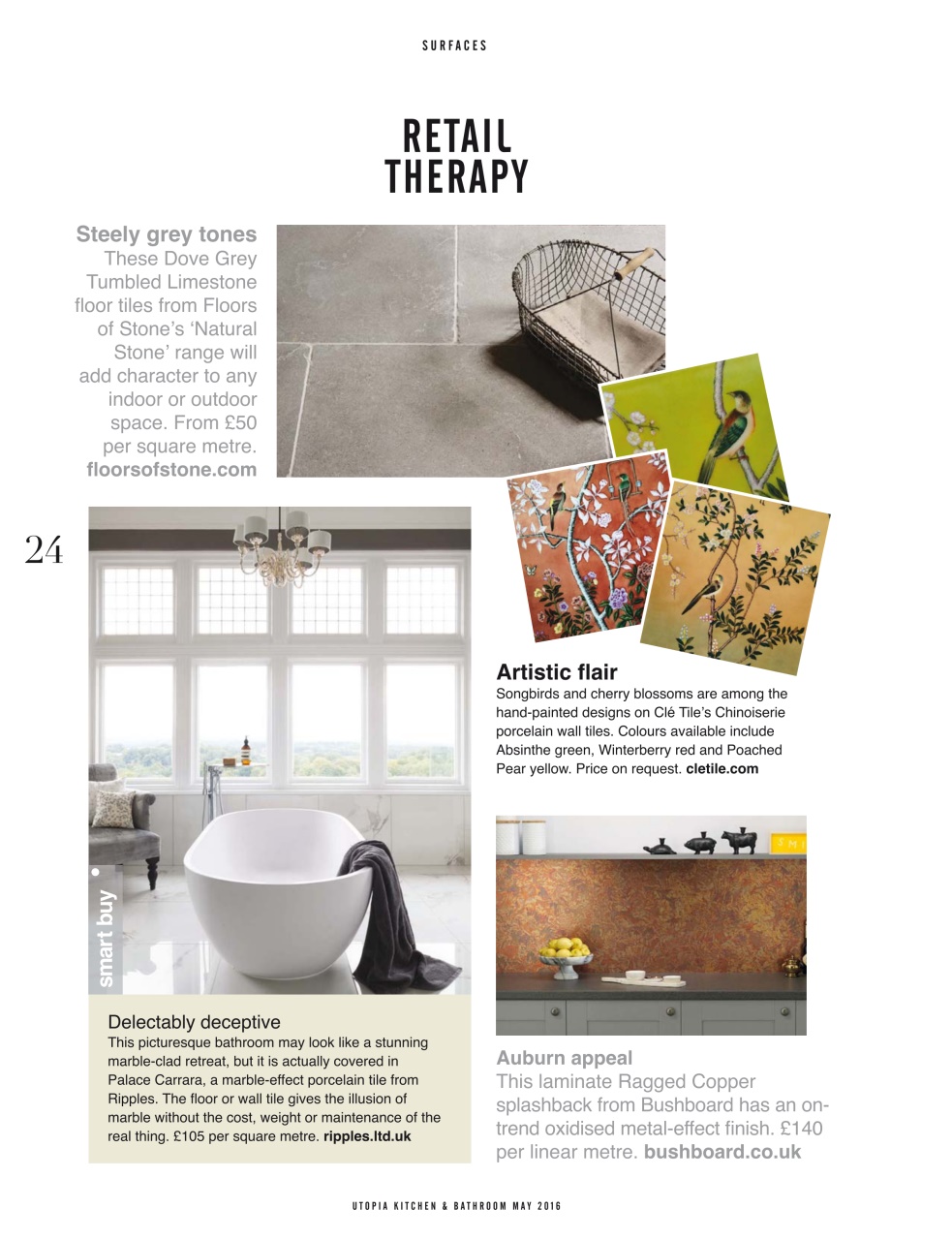 Utopia Kitchen & Bathroom Preview Pages