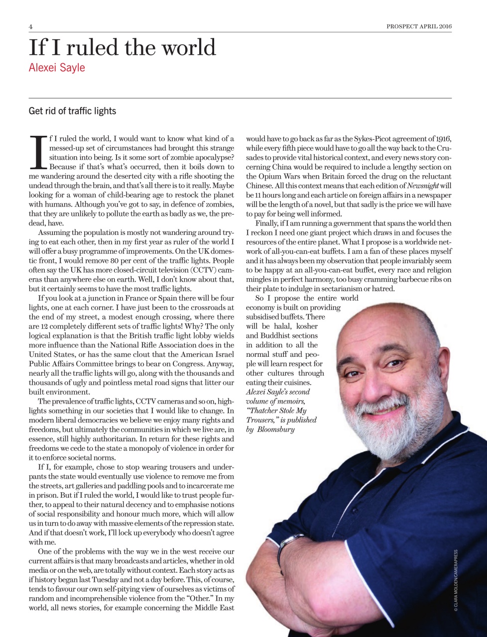 Prospect Magazine Preview Pages