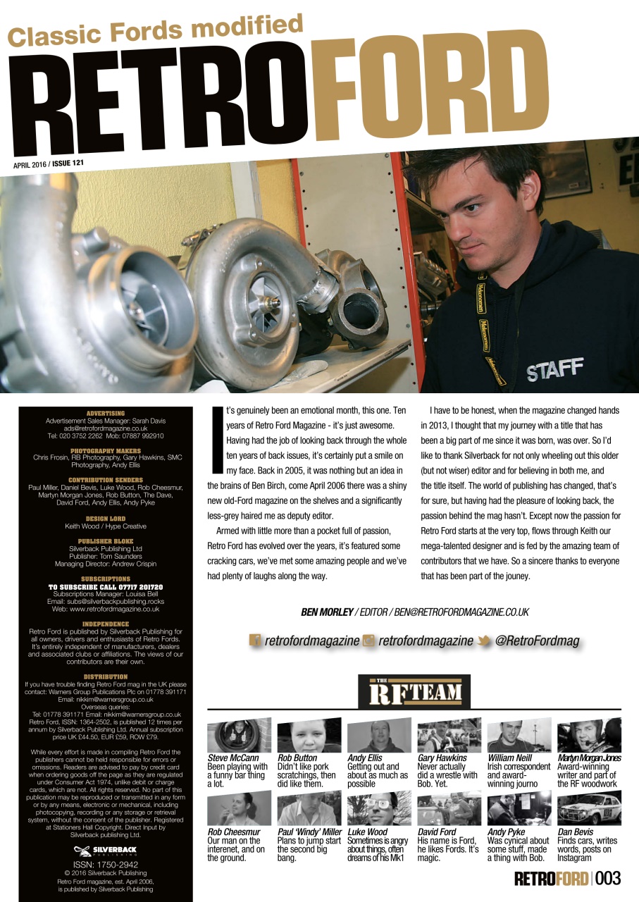 Retro Ford Preview Pages