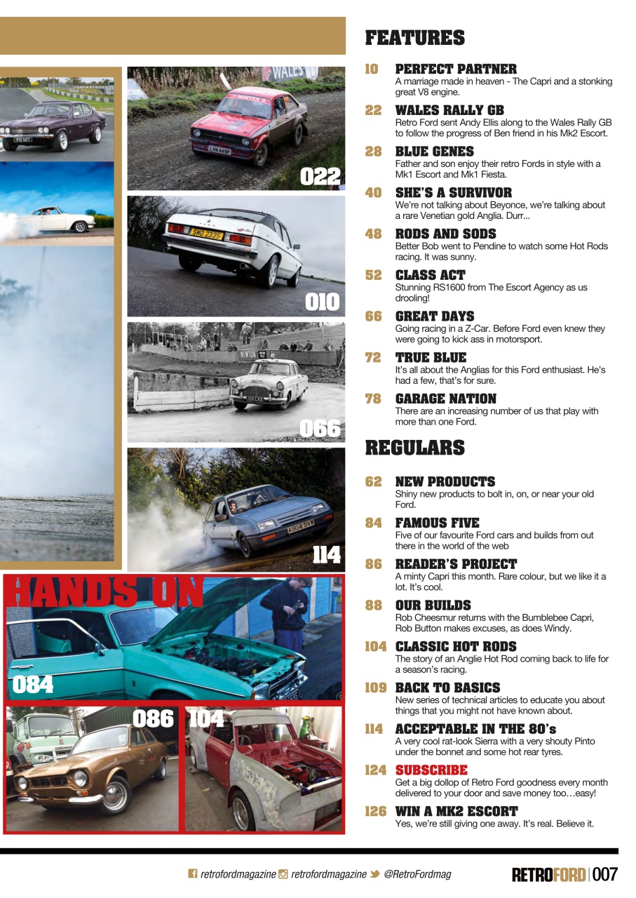 Retro Ford Preview Pages