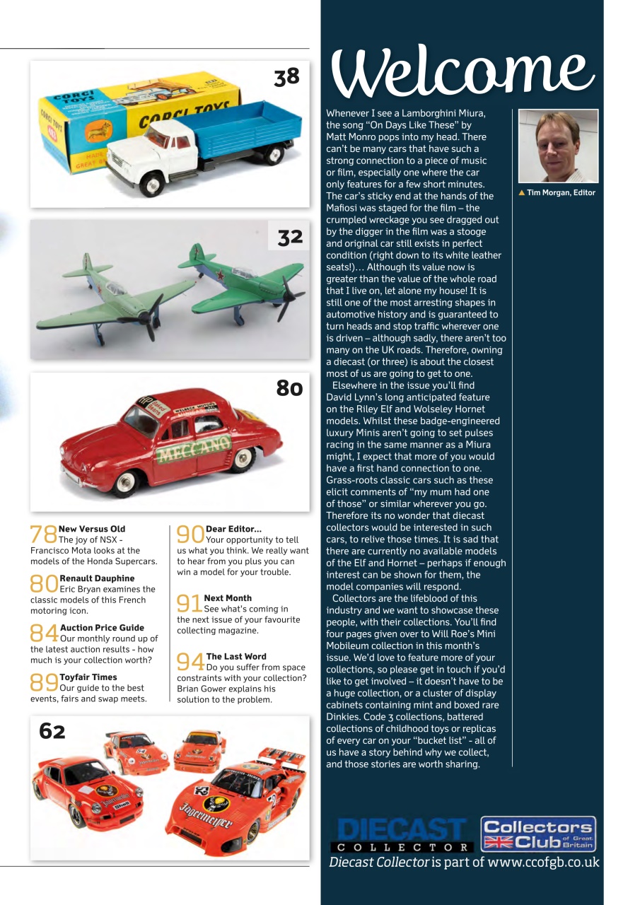 Diecast Collector Preview Pages