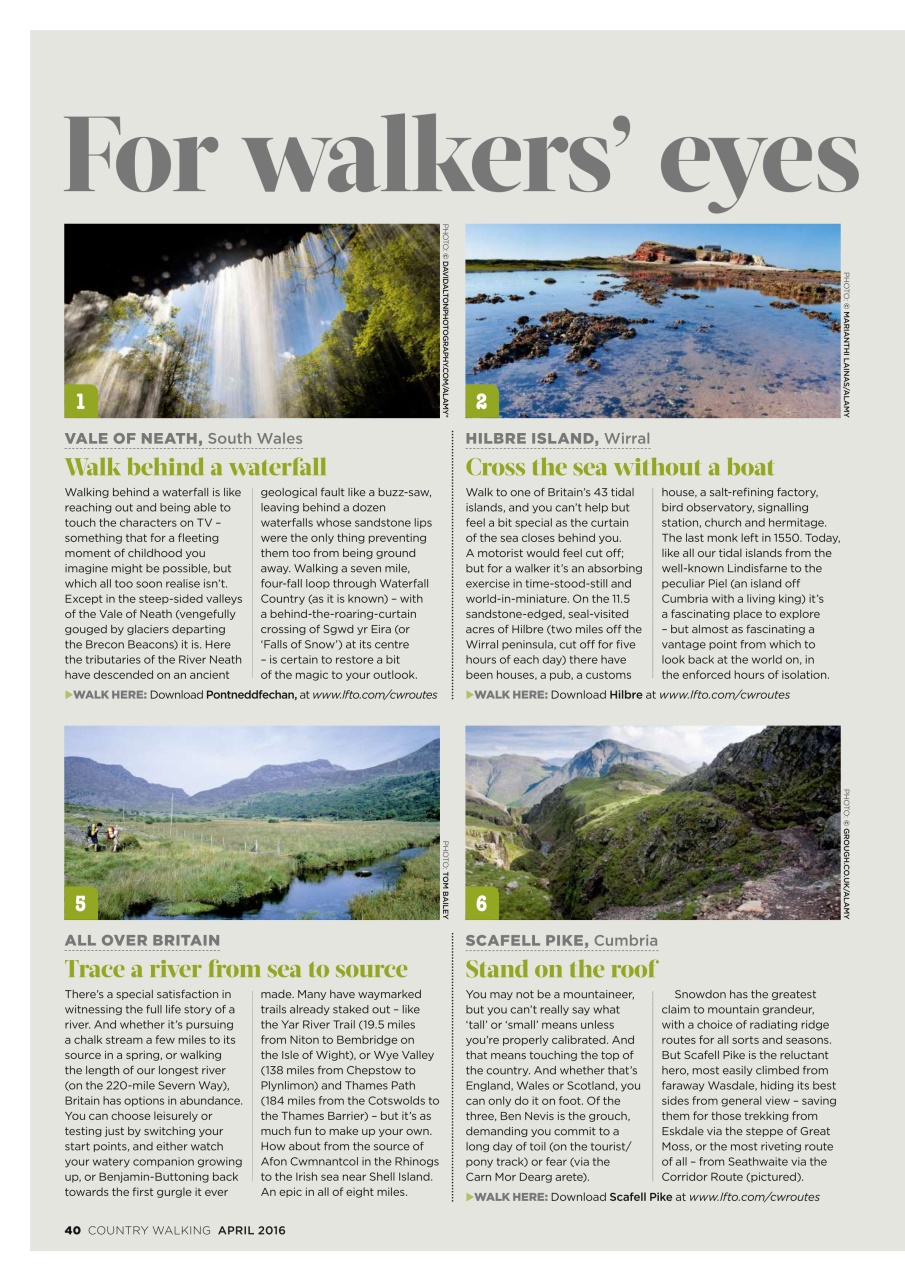 Country Walking Preview Pages