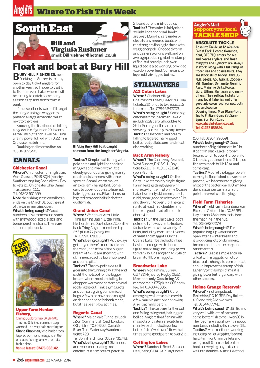 Anglers Mail Preview Pages