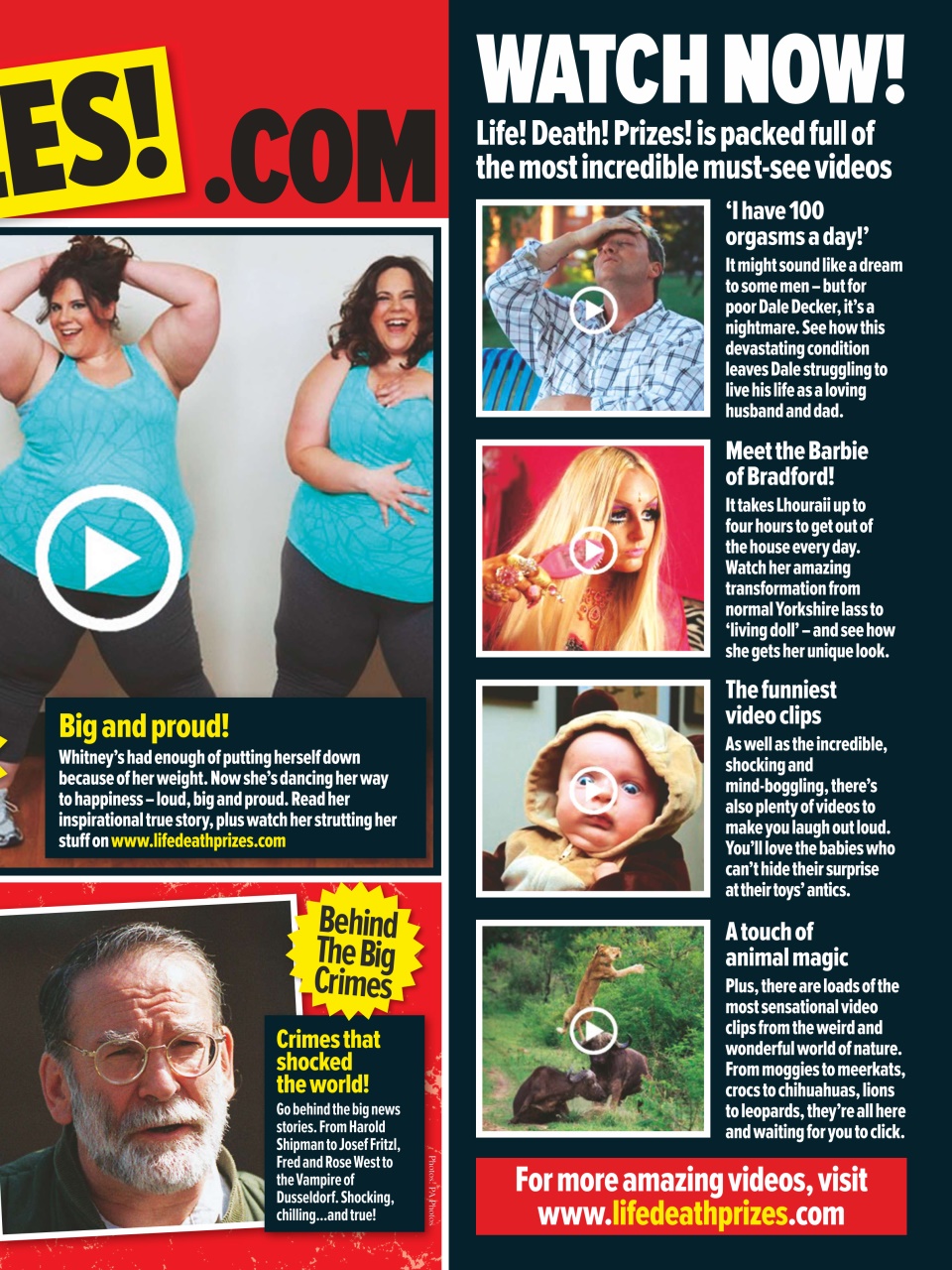 What's on TV Preview Pages