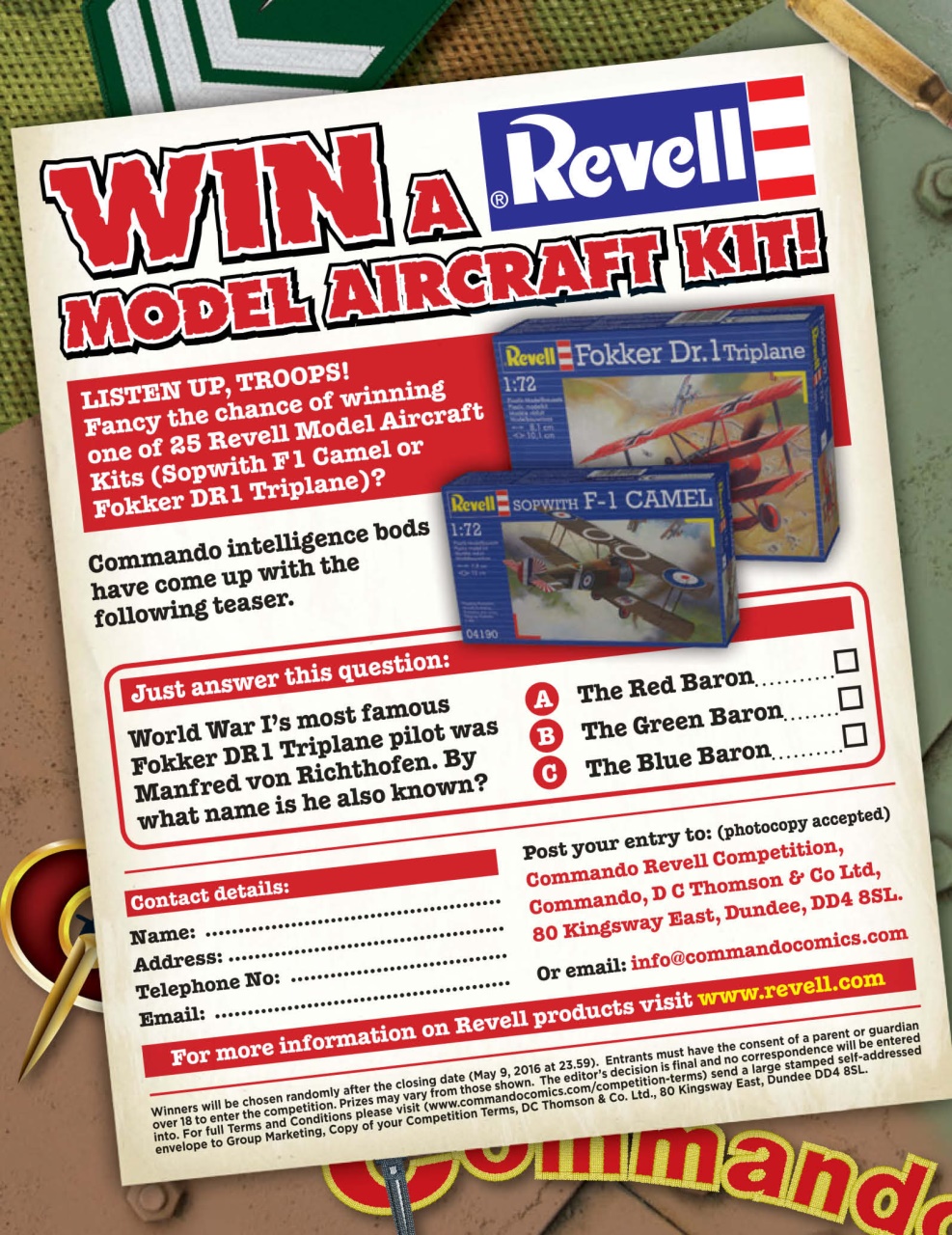 Commando Preview Pages