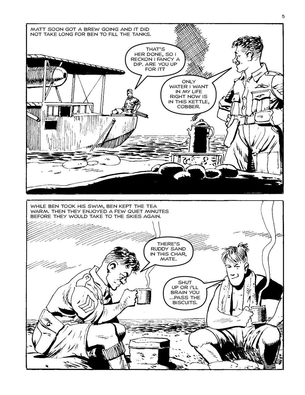 Commando Preview Pages