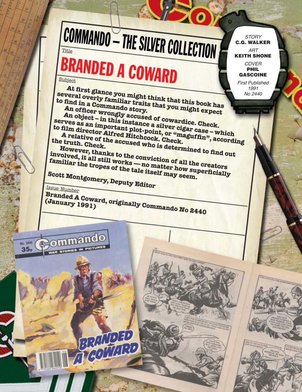 Commando Preview Pages