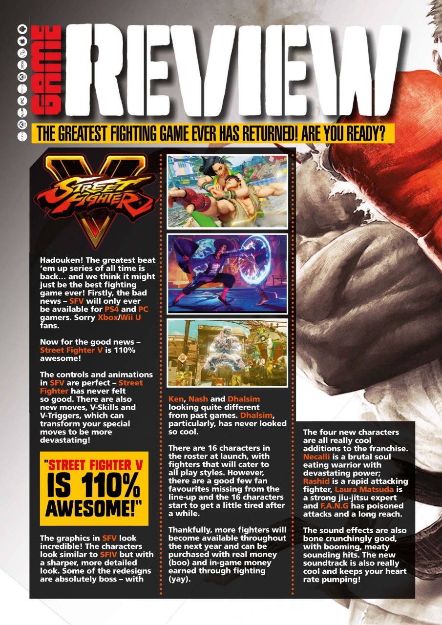 110% Gaming Preview Pages