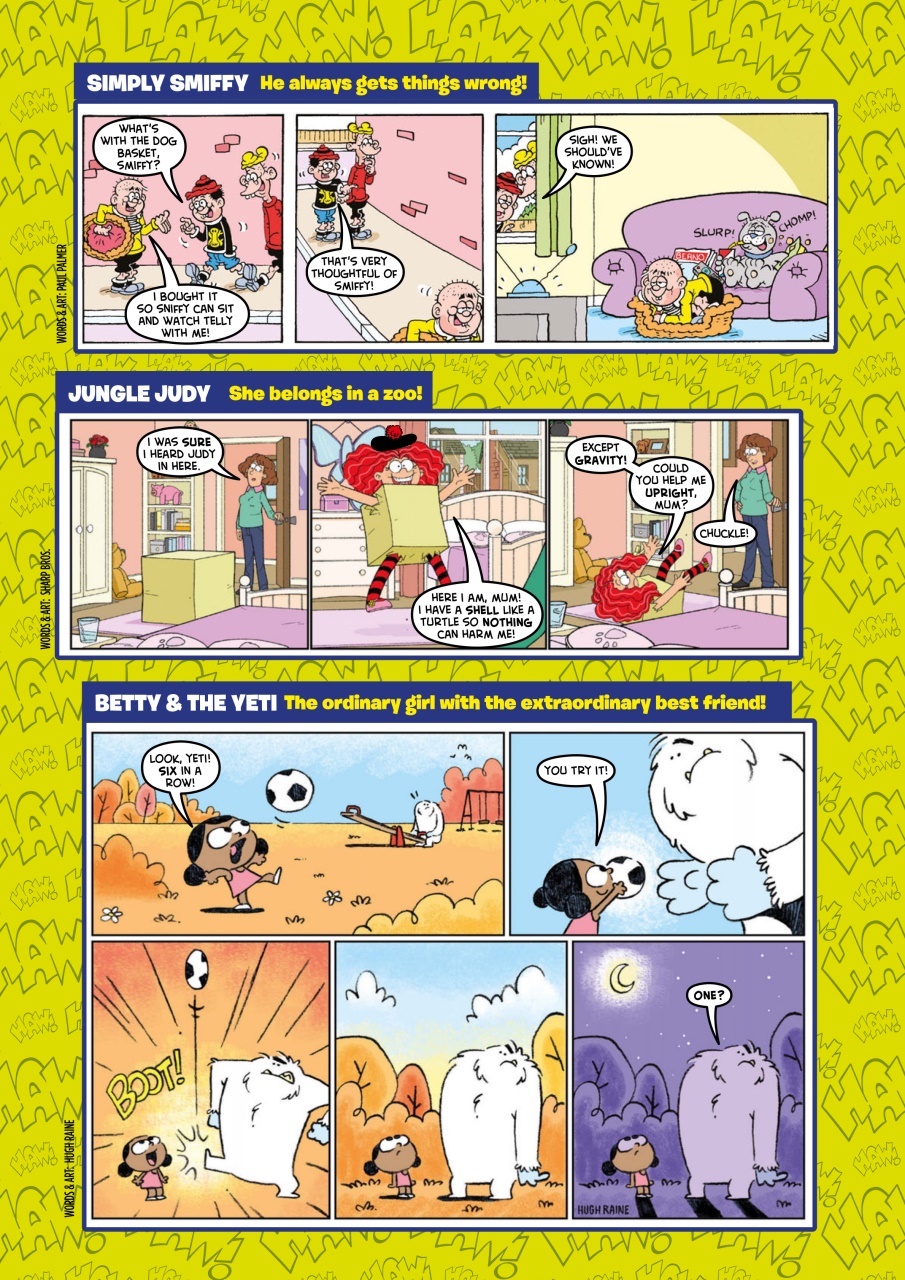 Beano Preview Pages