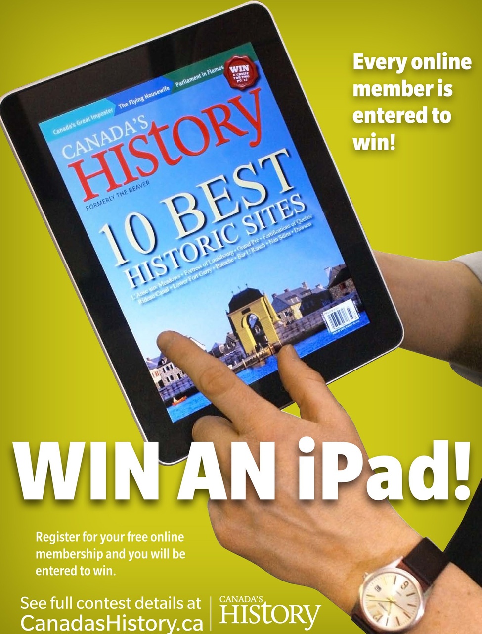 Canada's History Preview Pages