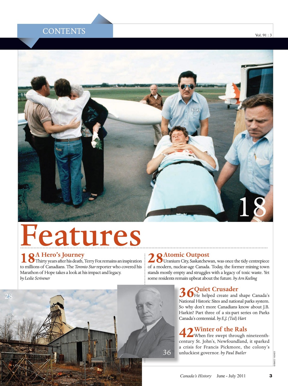 Canada's History Preview Pages