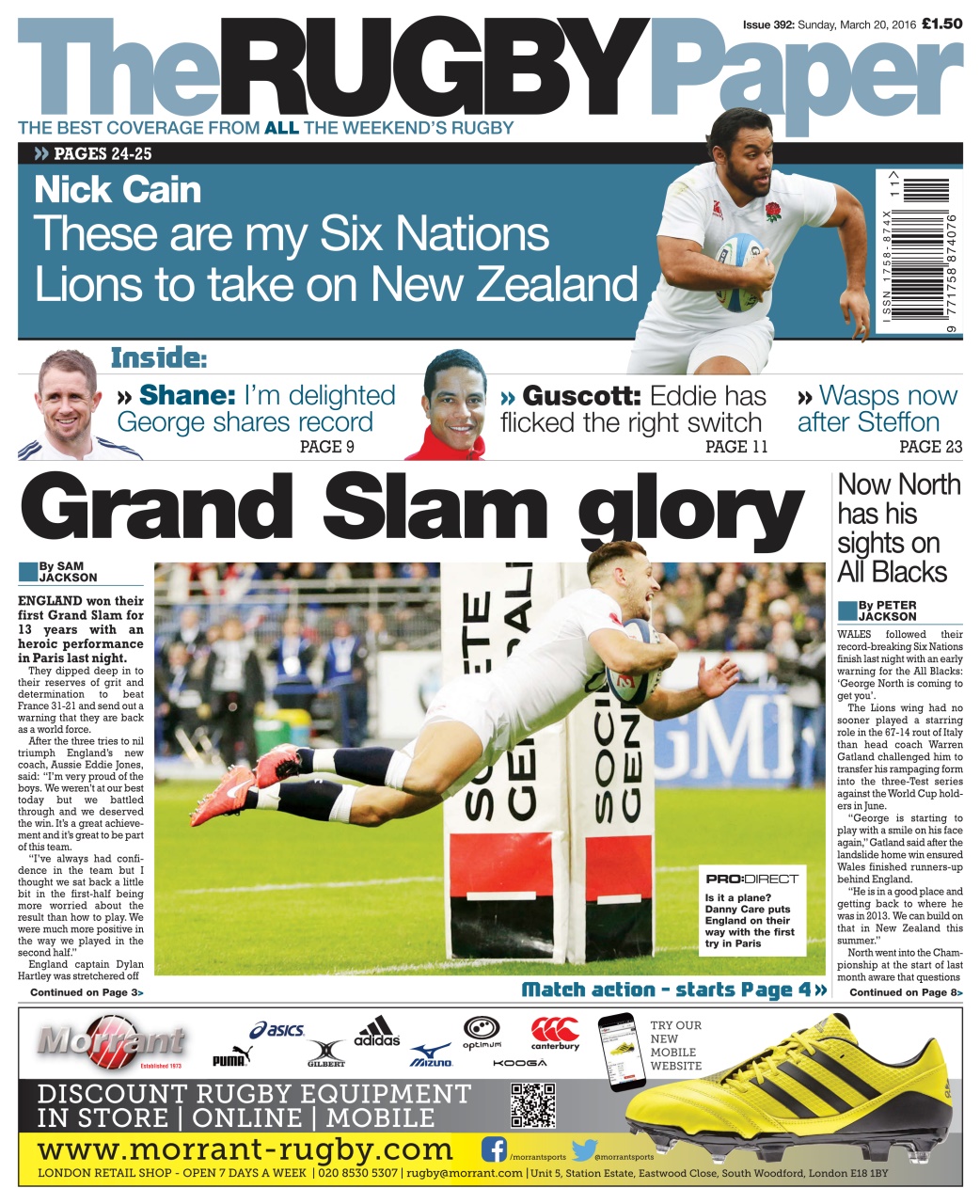 The Rugby Paper Preview Pages