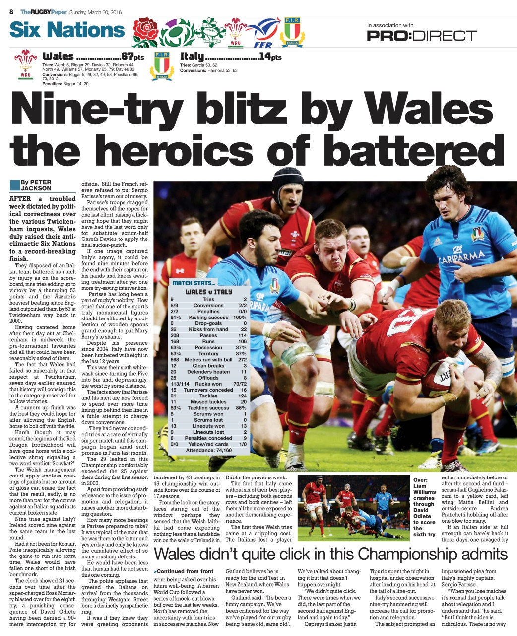 The Rugby Paper Preview Pages