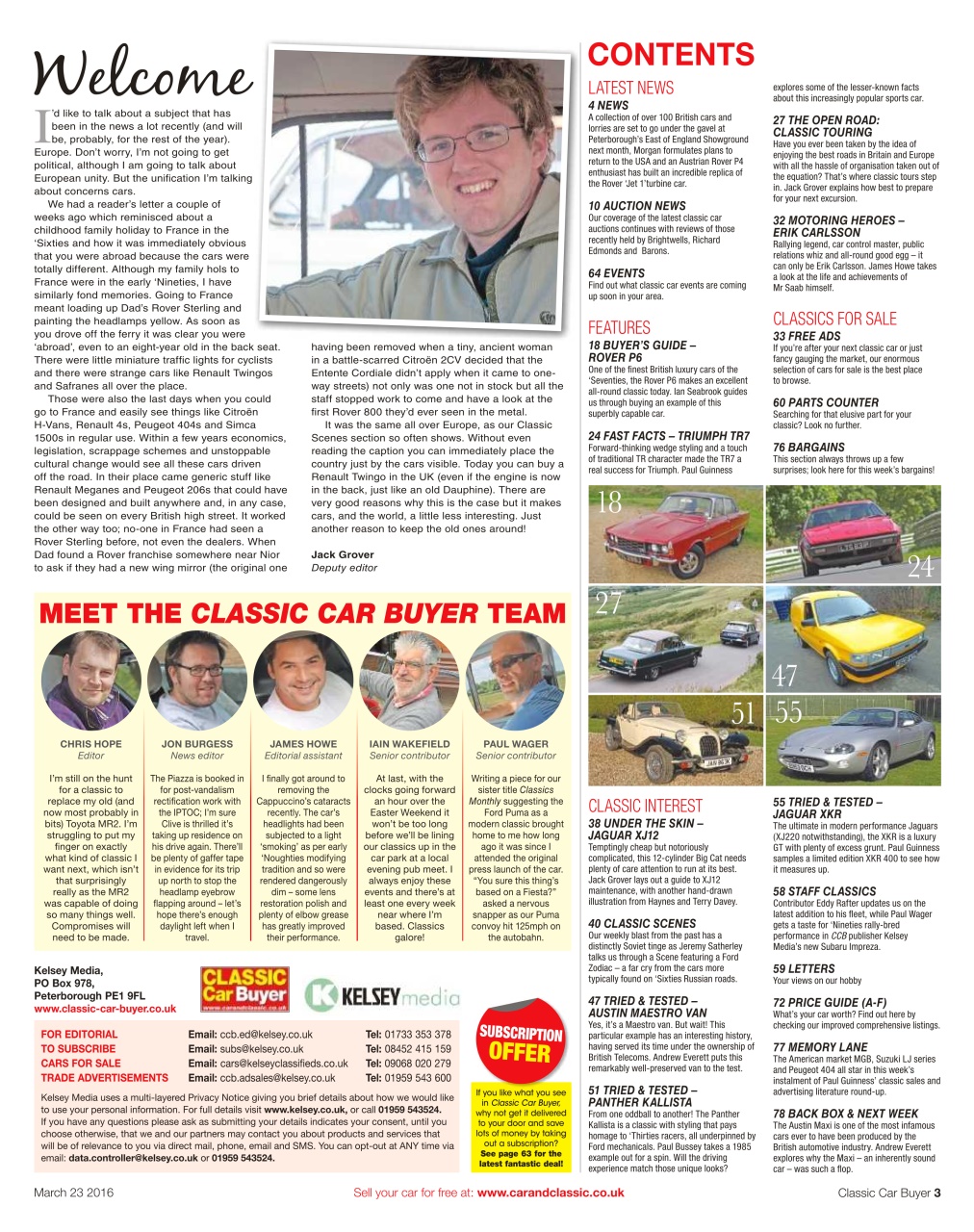 Classic Car Buyer Preview Pages