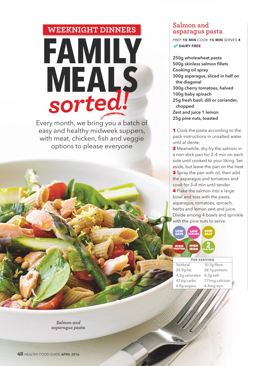 Healthy Food Guide Preview Pages
