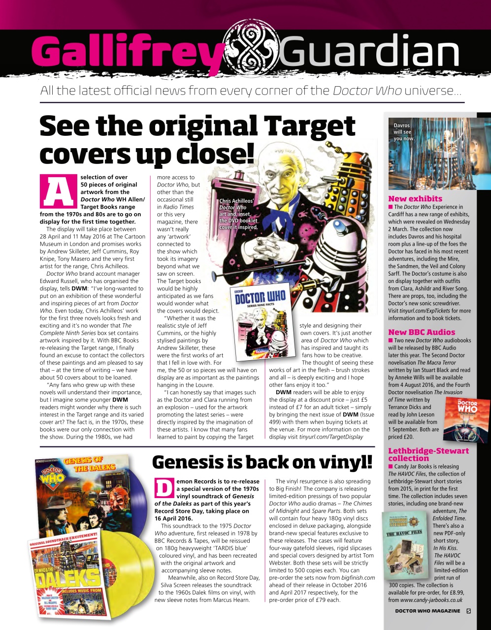 Doctor Who Magazine Preview Pages