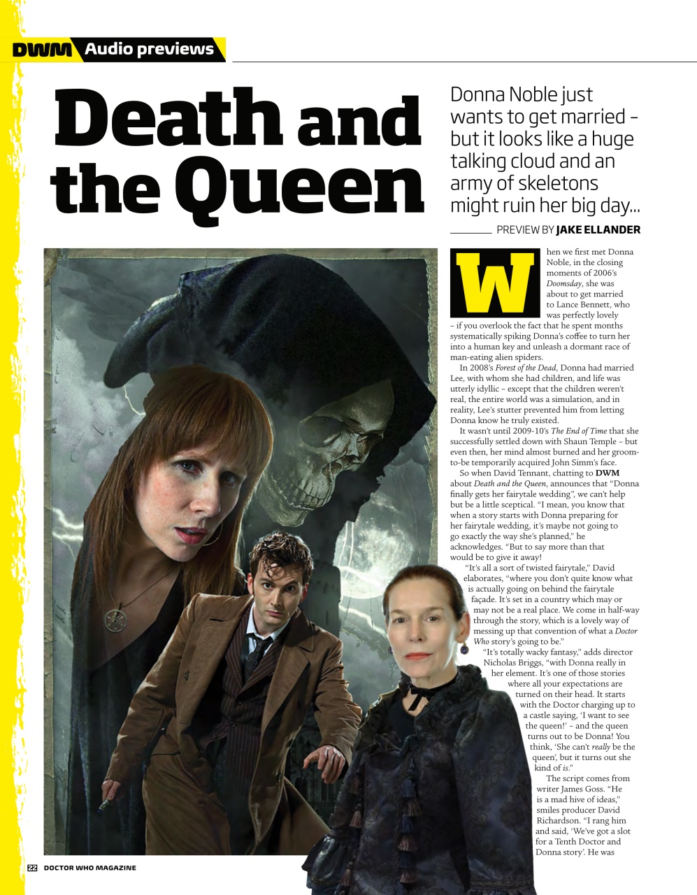 Doctor Who Magazine Preview Pages