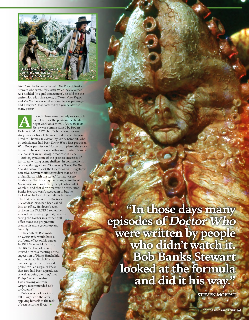 Doctor Who Magazine Preview Pages