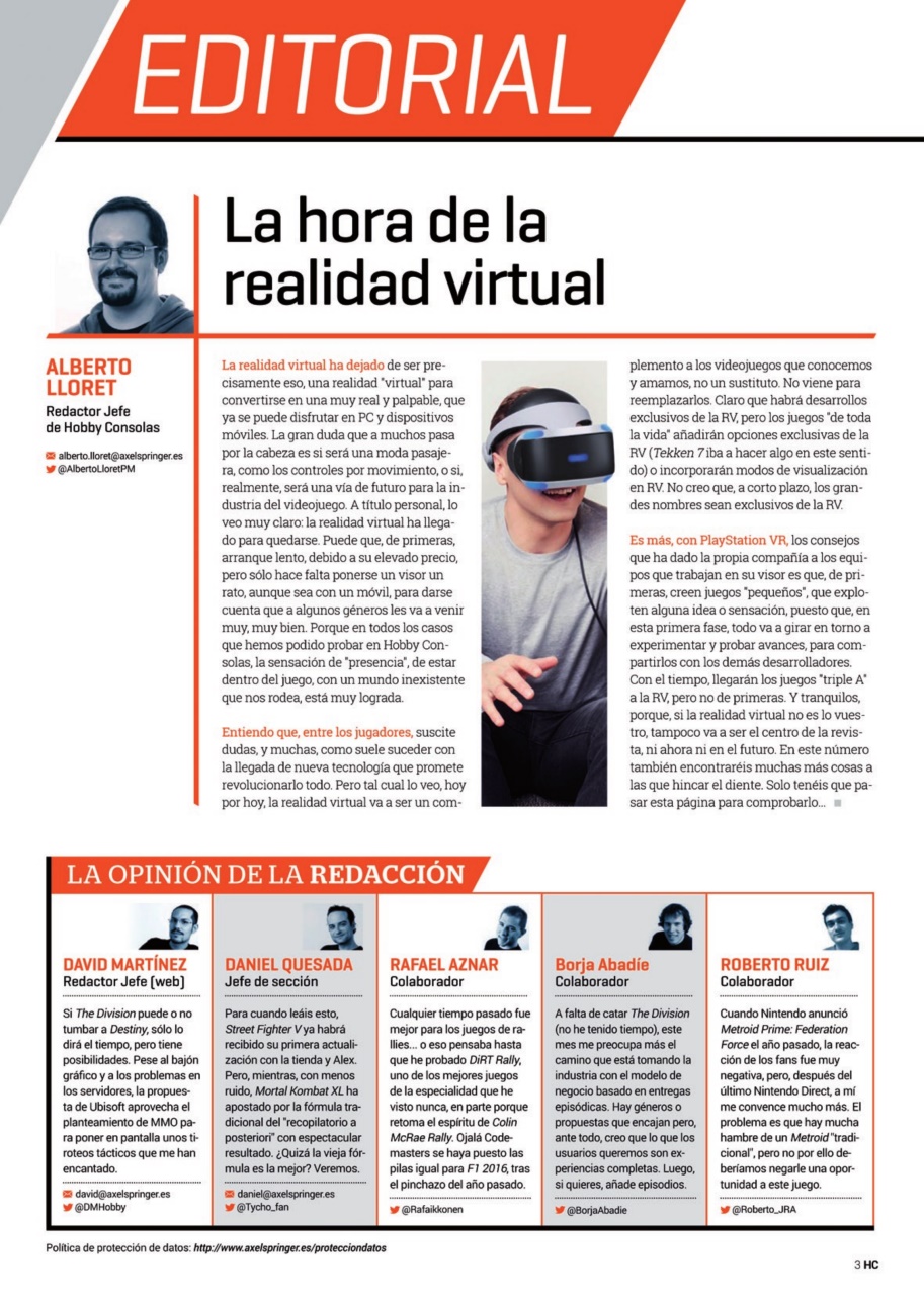 Hobby Consolas Preview Pages