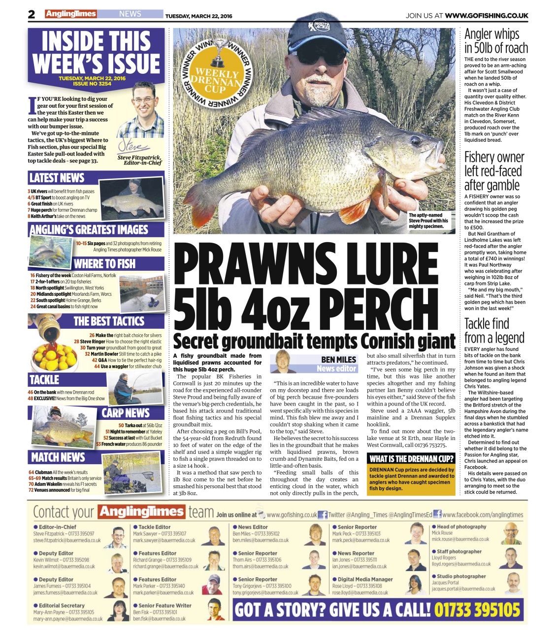 Angling Times Preview Pages