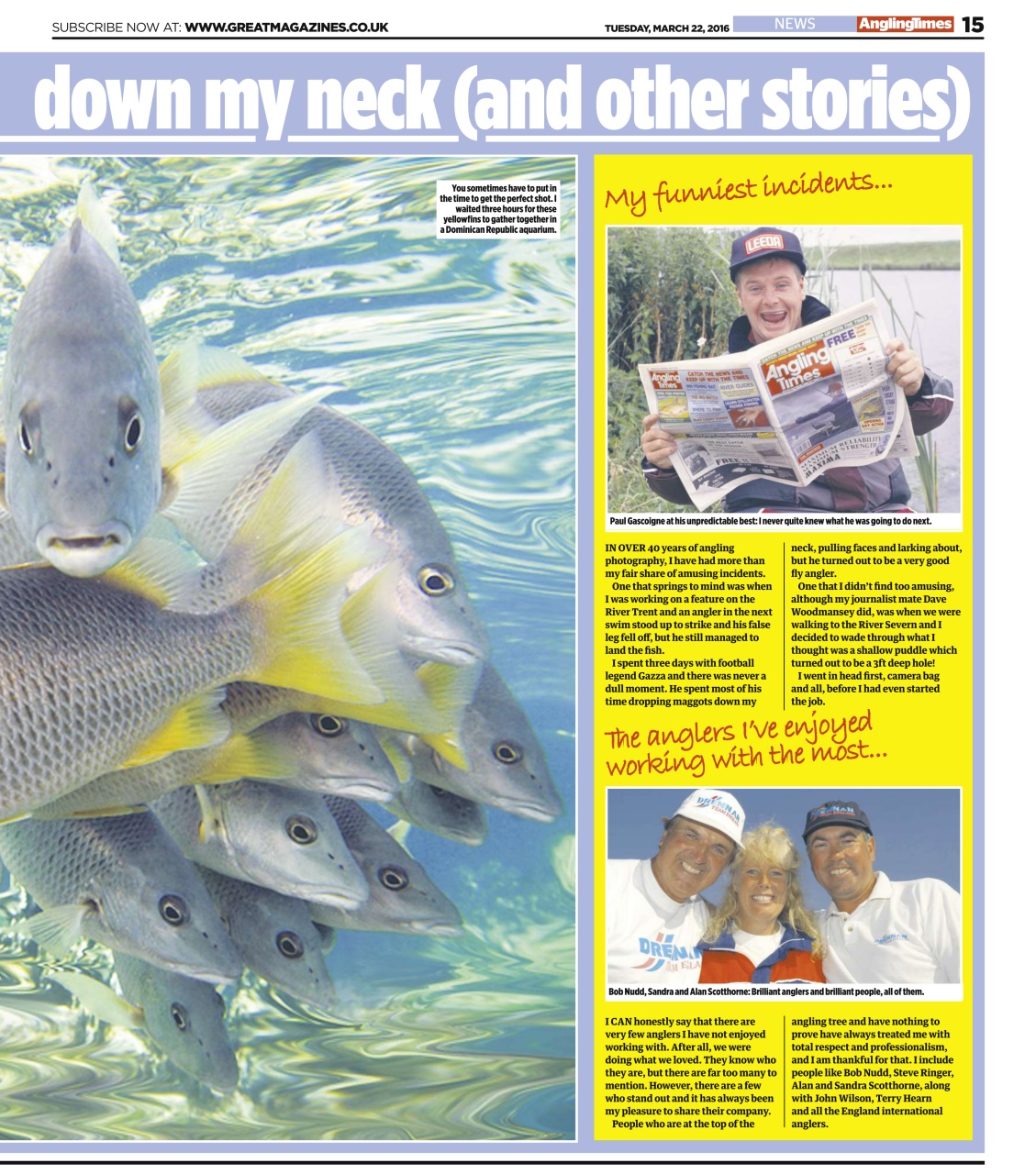 Angling Times Preview Pages