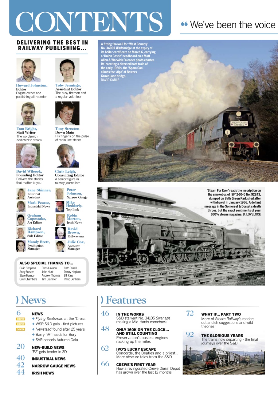 Steam Railway Preview Pages